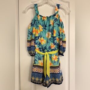 NWT girl romper
